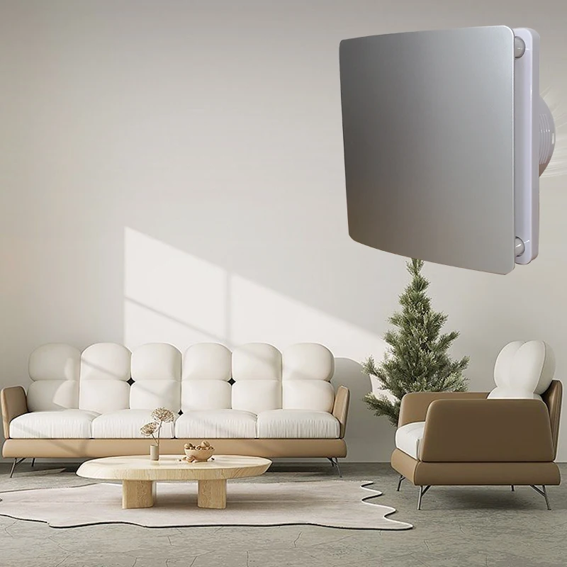 2023 сильный ветер мульти 4-дюймовый вентилятор для ванной комнаты различные размеры пластиковый бесшумный потолочный вытяжной вентилятор с таймером