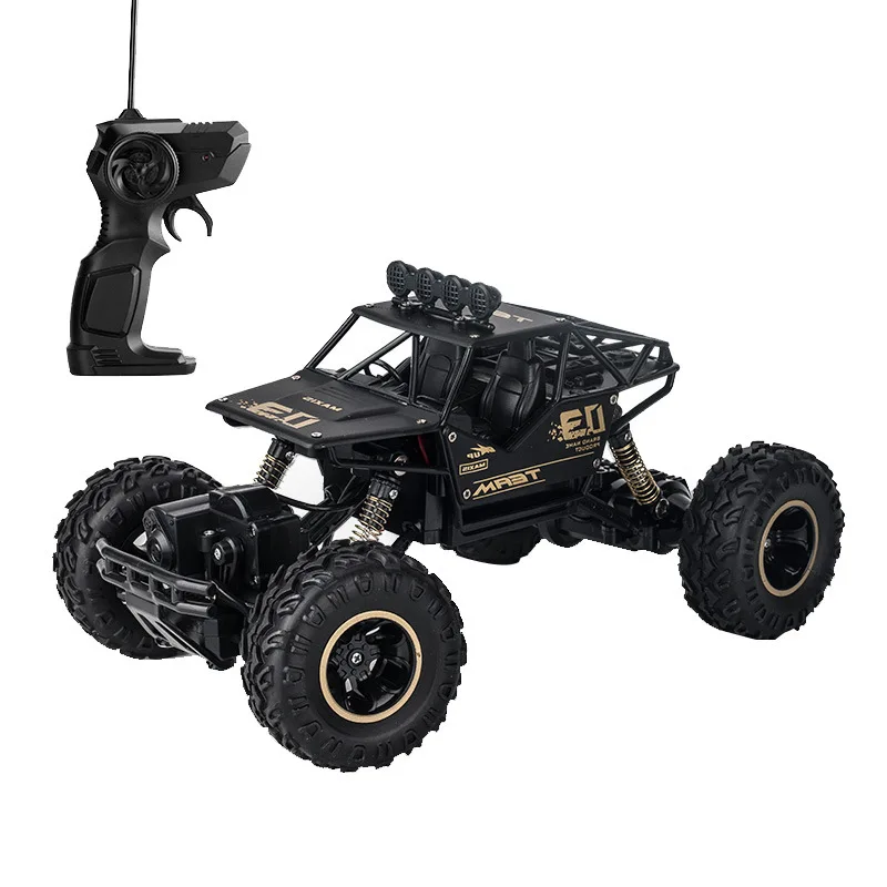 2.4G remote control alloy climbing SUV outdoor four-wheel drive strong shock absorbers remote control car toy for children