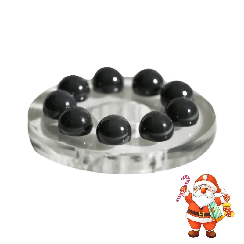 High Precision Silicon Nitride Ball Small Size Black Si3N4 Ceramic Balls 1-10mm