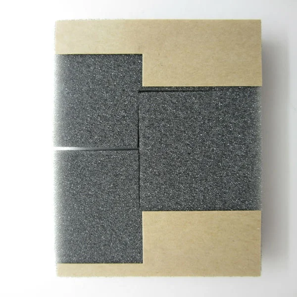 Heat Resistant Sponge Fire Resistant EVA Foam Die Cutting Custom Shape White Gray Single Side Adhesive EVA Neoprene Rubber Foam