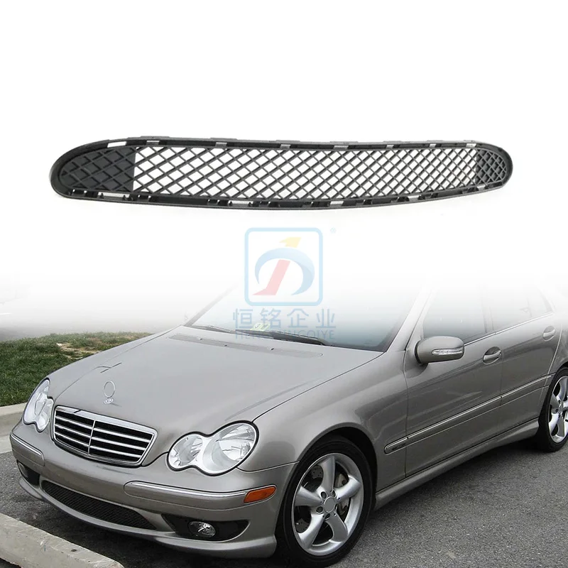 W203 Front bumper lower side Grill Air vent fog lamp cover for Mercedes benz C Class 2035582623