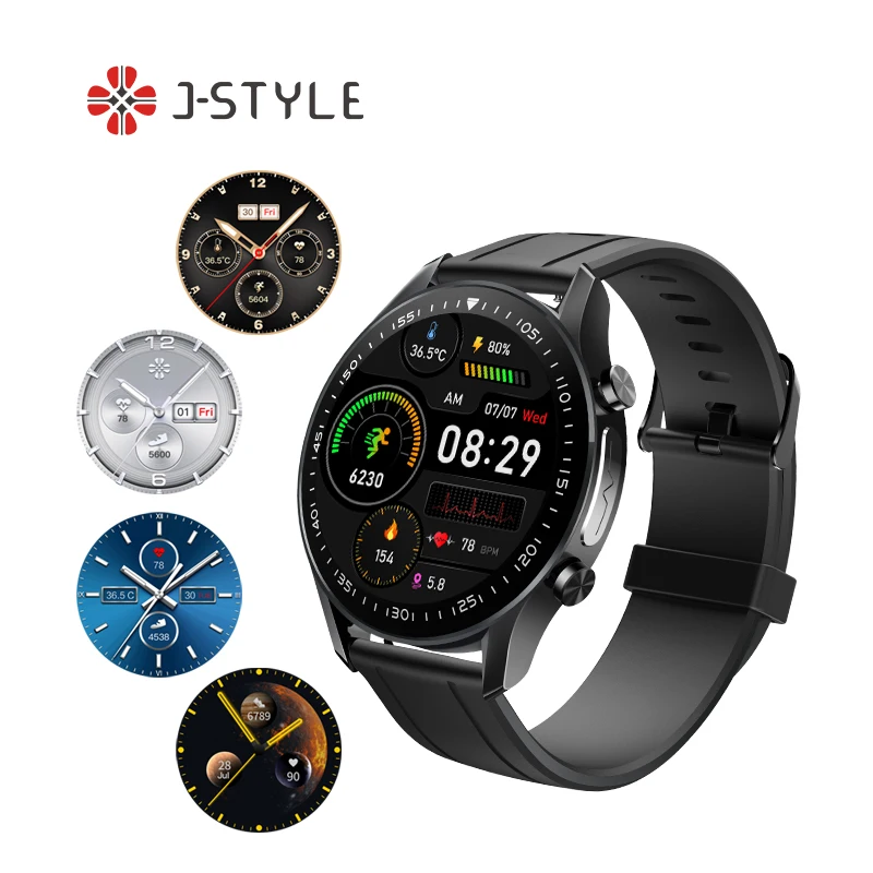 Amoled ECG Temperature Monitoring Blood Oxygen Fitness Tracker ip68 waterproof smart watch band sport