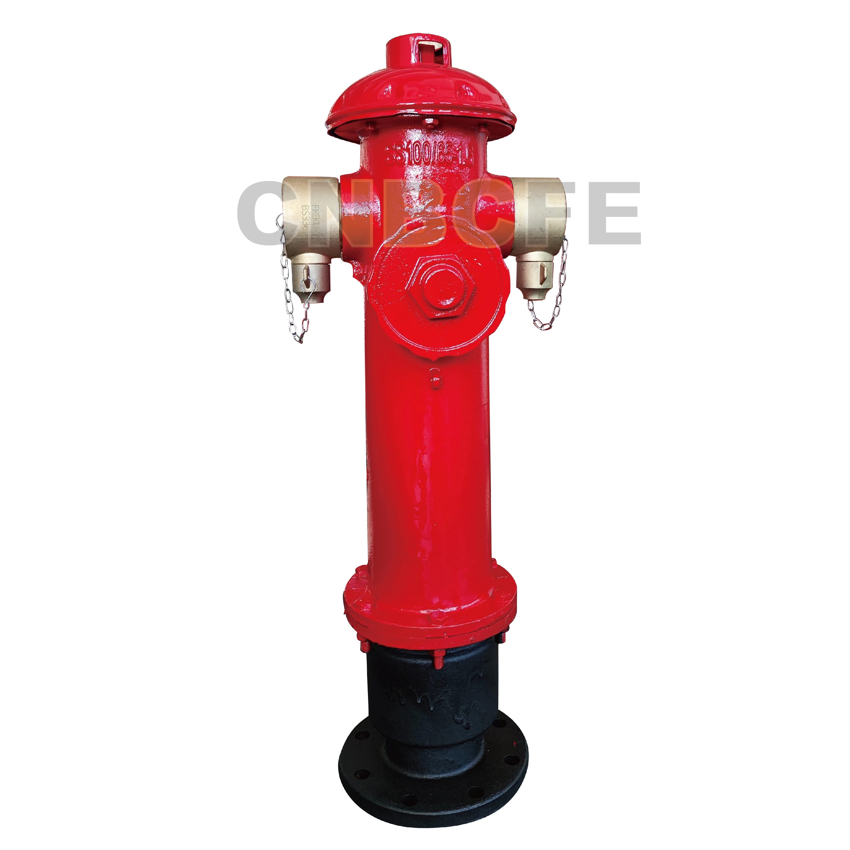BaiChuan Factory Wholesale OEM ODM Ductile Iron Outdoor Grounding Pillar Type Fire Hydrant With Valve