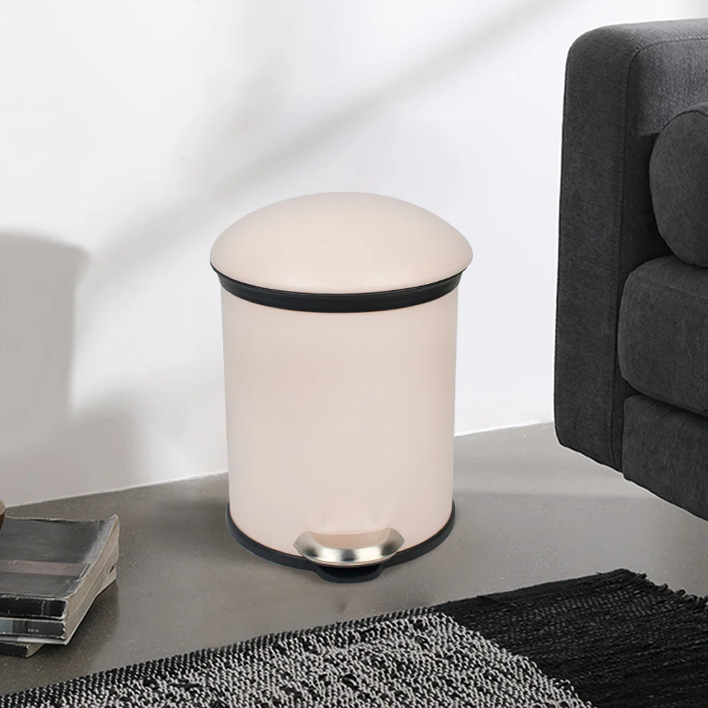 Оптовая продажа, новый креативный прочный металлический купольный контейнер для отходов