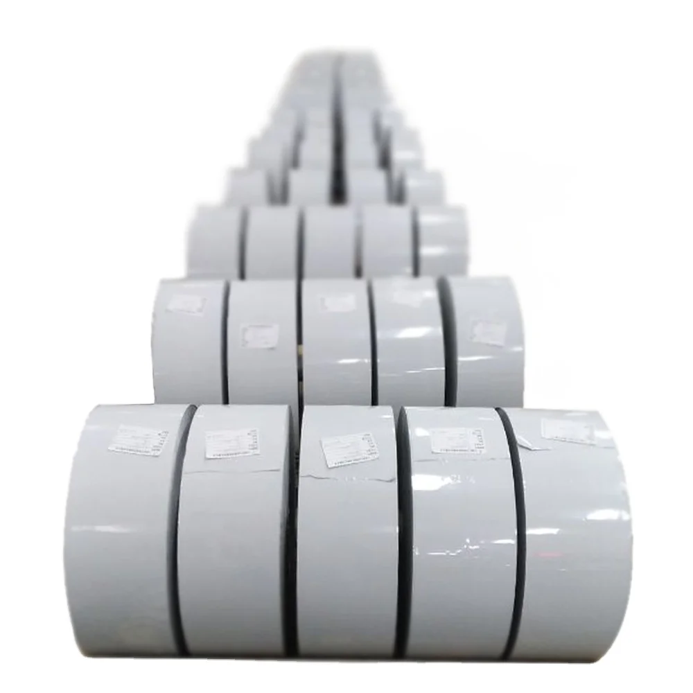 
White lacquered coating aluminium foil jumbo roll for containers airline casserole 