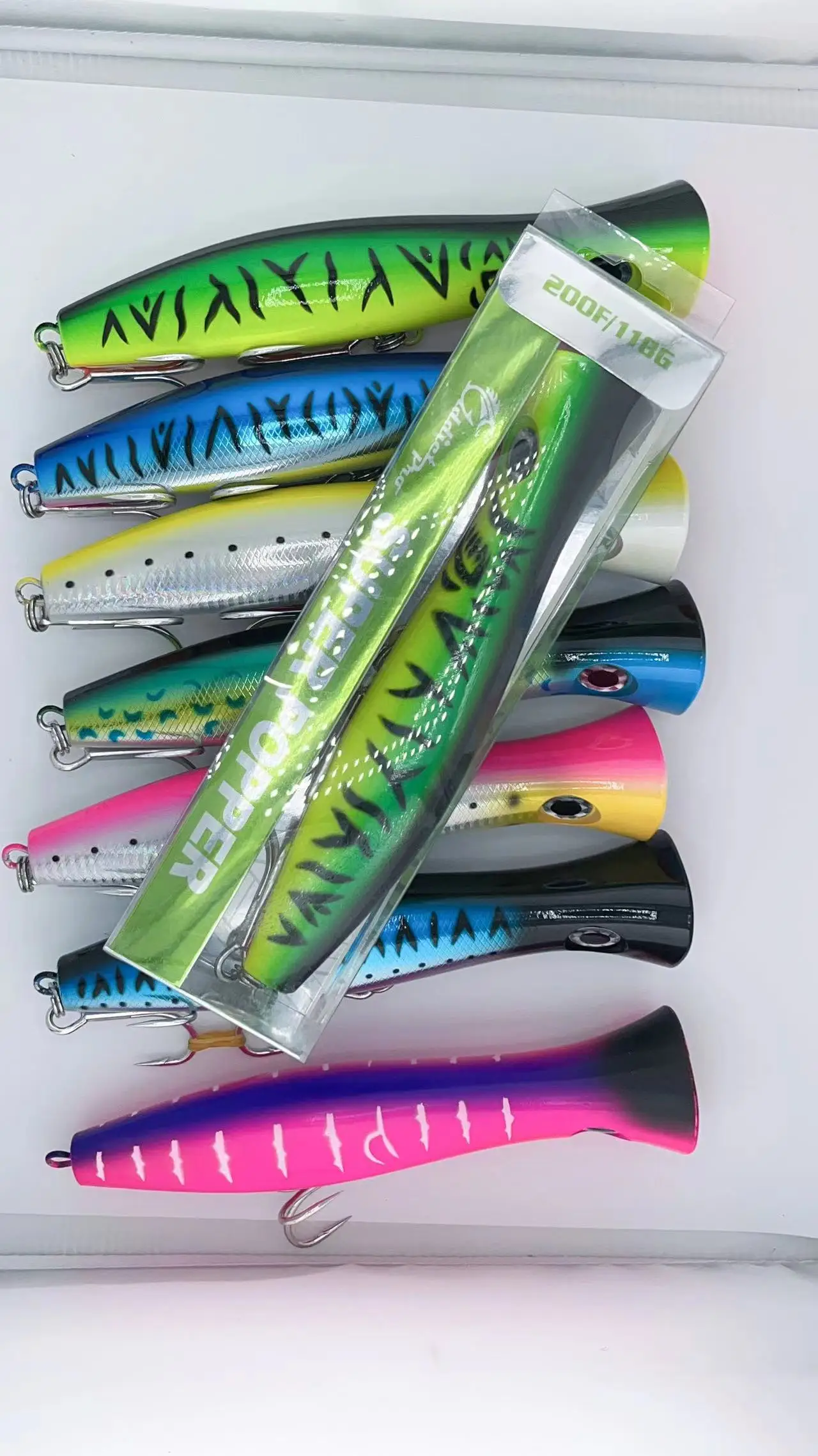 Focus Tuna GT 200mm 118grams(7.87inches 4.16oz) Popper sea fishing lure big game lures