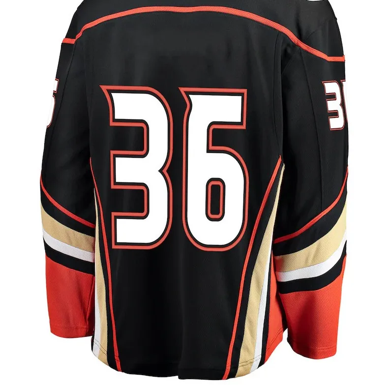 Custom Ice Hockey Jerseys Ducks 15 Ryan Getzlaf Jersey 36 John 46 Trevor Zegras 47 Hampus Lindholm 67 Rickard Rakell Stitched