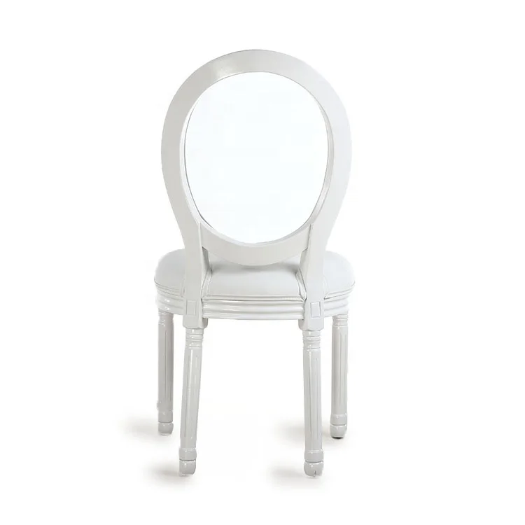 Wholesale Bed Room Furniture Retro Modern Pu Leather Events Wooden Chair