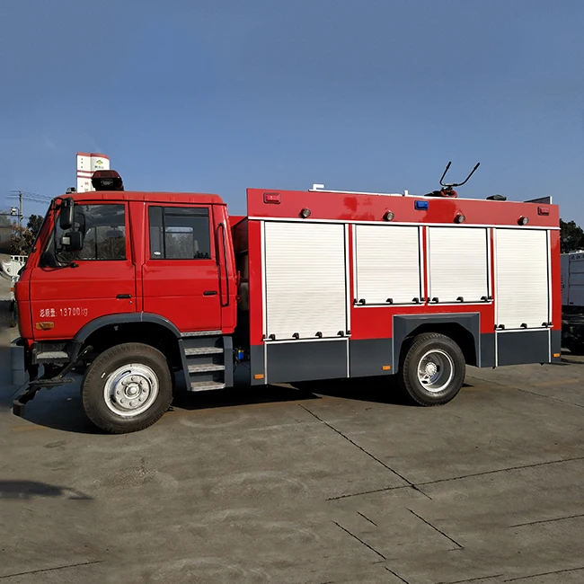 15 ton 6000L dongfeng chassis fire emergency rescue water foam fire truck