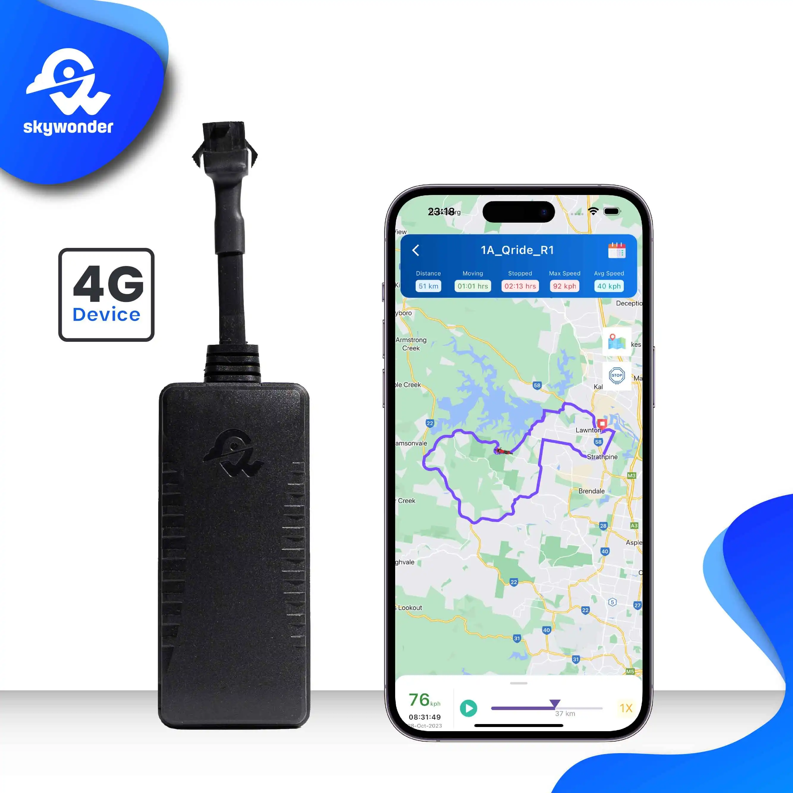 Протокол Skywonder 4G SA анти-глушитель Gps GT06 с бесплатным программным обеспечением Traqcare