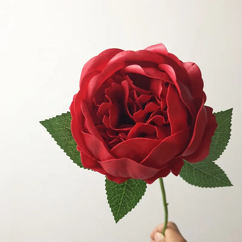 16pcs Wholesale large artificial bouquet gift box decorated with scented big peony soap flower