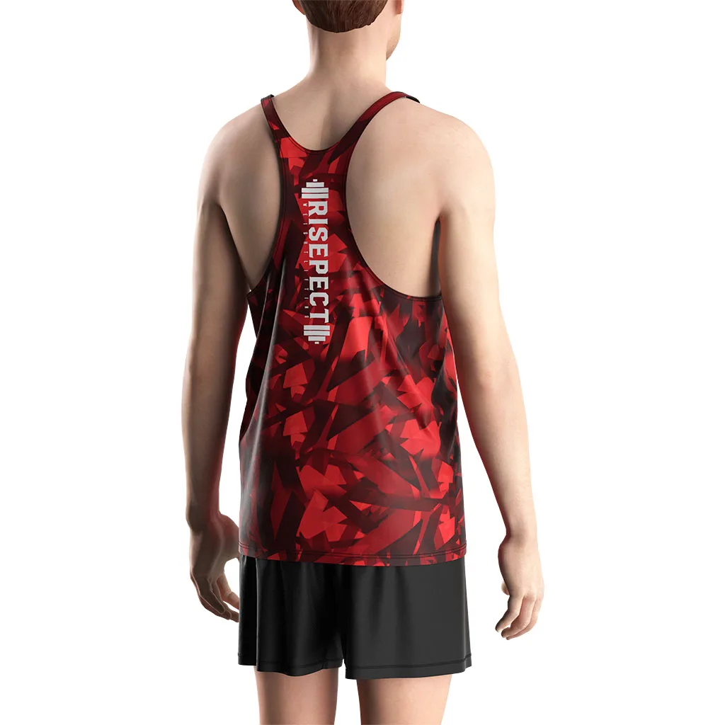 Eco-Friendly Sports Wrestling Singlets Vest Sport Vest Men Gym Cropped Tank Top Mens Stringers