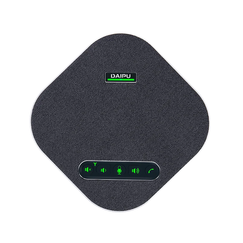 DAIPU Daisy Chain Conference Microphone USB BT Wireless speakerphone 360 degree Omnidirectional Pick Up speakerphones