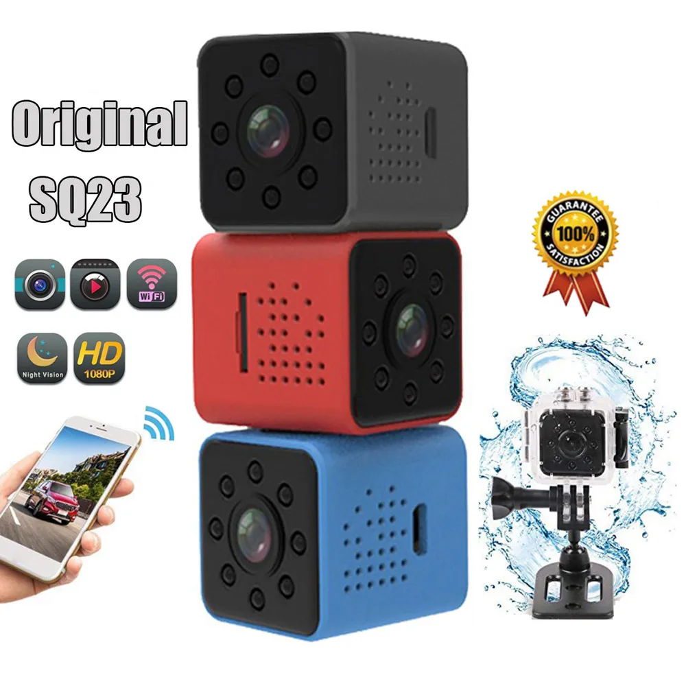 Мини шпионская камера 1080P HD скрытые камеры маленькая беспроводная домашняя няня камера наблюдения с ночным видением Wi-Fi шпионская камера