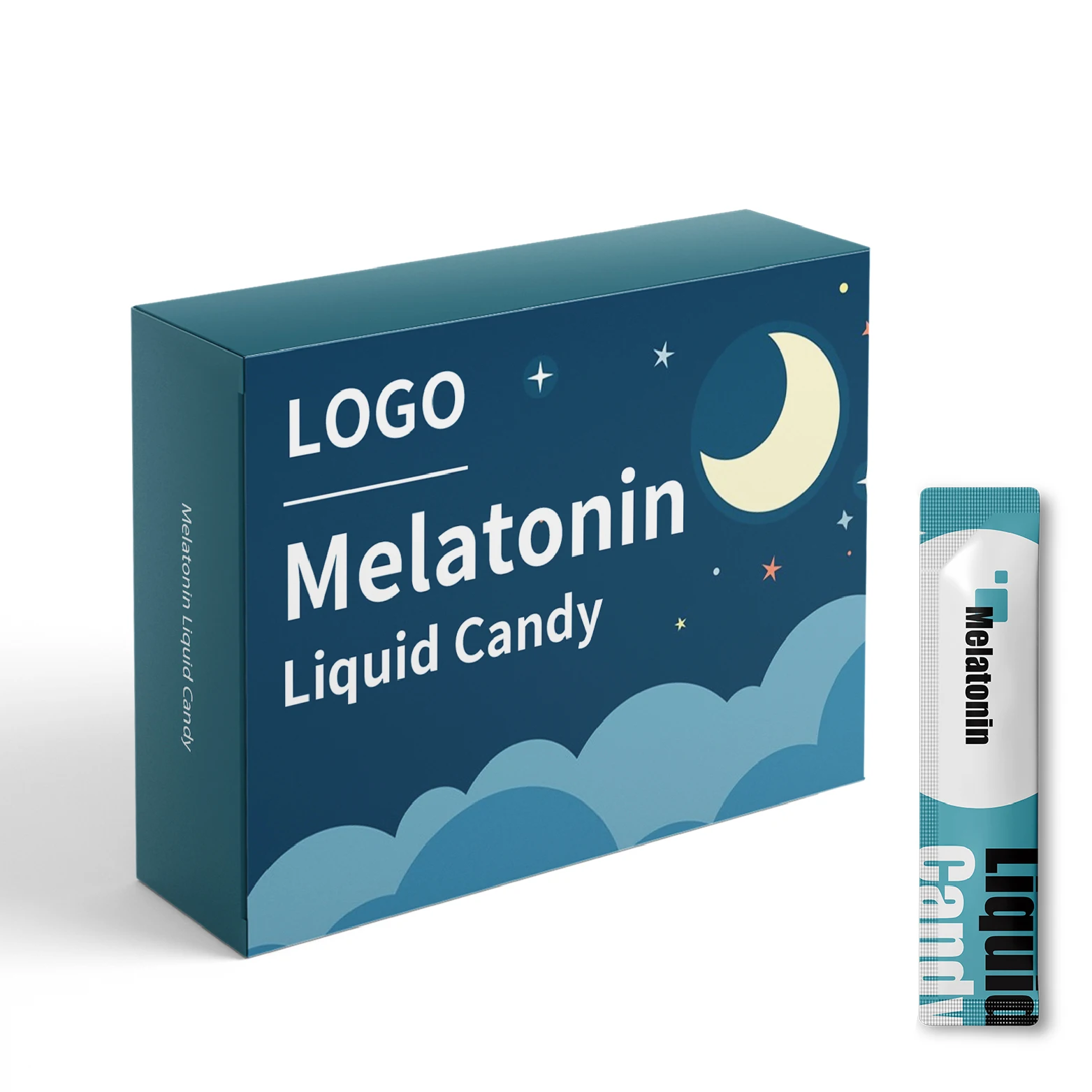 TOP SELL  Custom Different dosage forms of melatonin powder Melatonin Liquid gummies for Regulate sleep and body clock