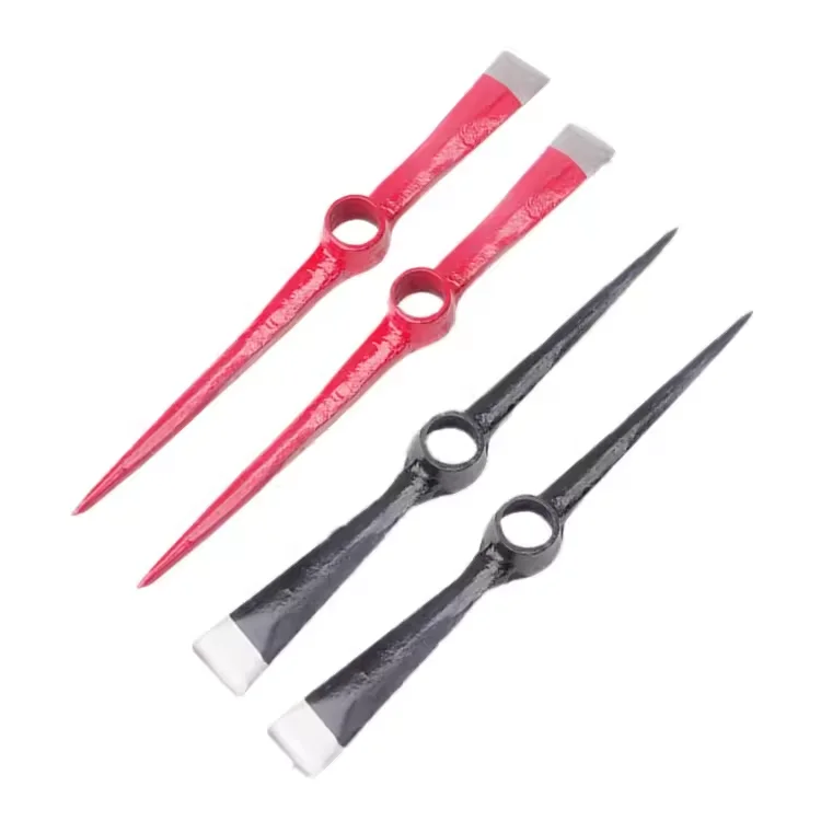 P402 high quality Forged steel pick head digging pickaxe head