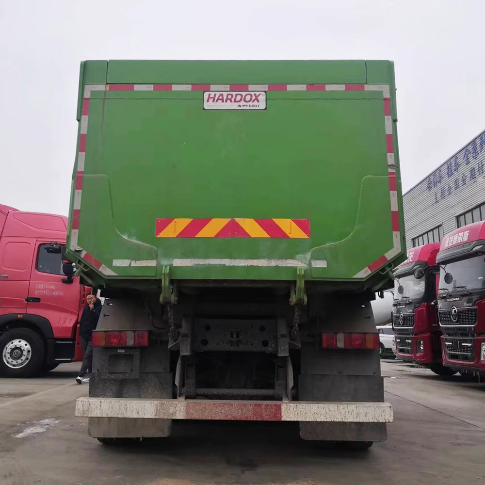 Good Condition Second Hand Truck Sino Shacman Rear Tipper Truck Used 6x4 375HP Euro3 Engine 40Ton Cargo Dump Truck