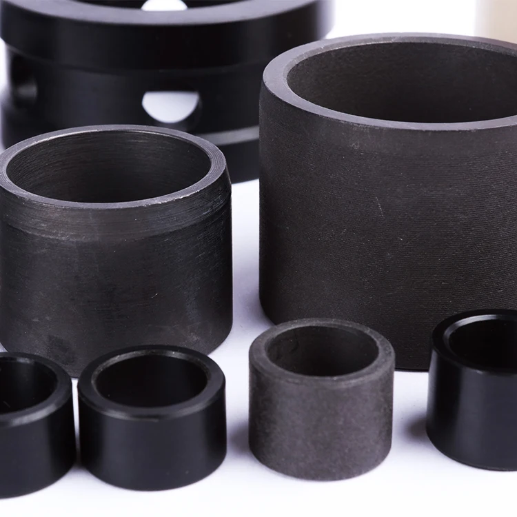 Пользовательские детали для обработки с ЧПУ, пластиковая втулка Delrin, втулка ацеталь POM, втулка