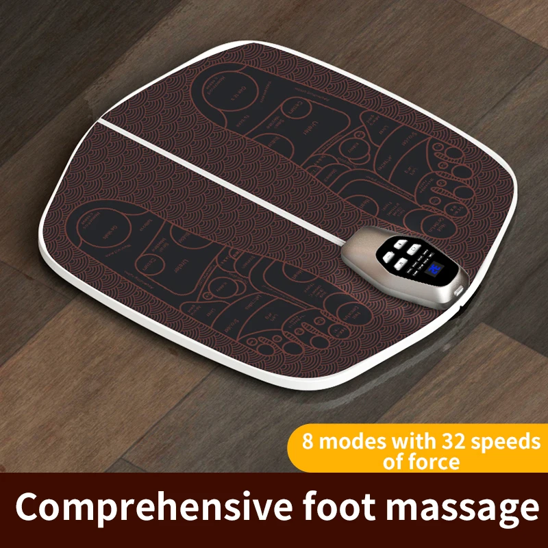 Smart Electric Foot Massager Pad Relief Pain Relax Feet Sole Massage Pad for Pain