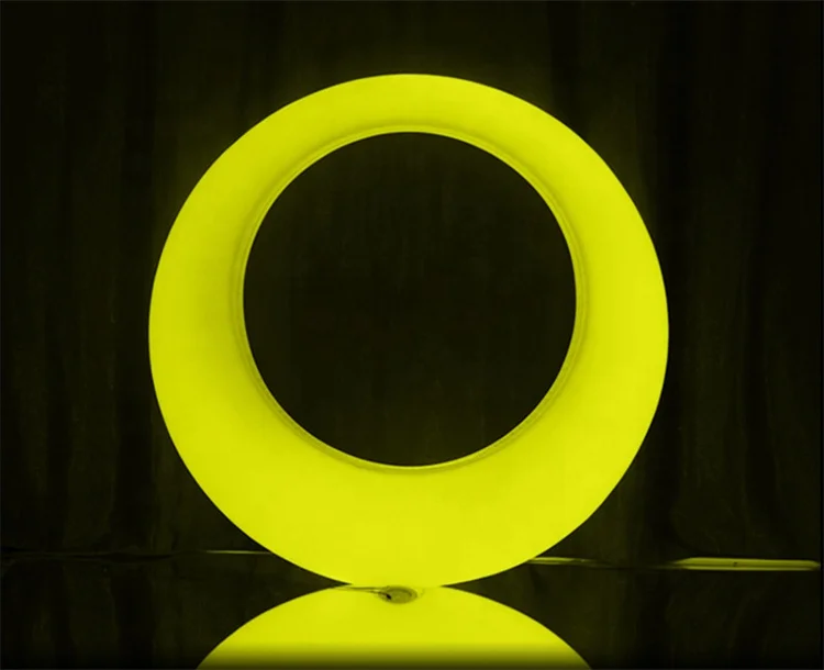 Hot sale PE plastic LED colorful swings outdoor swing chair patioswings for adult