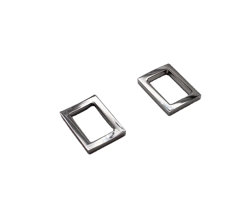 
Good quality custom logo alloy bag accessory buckle adjustment 