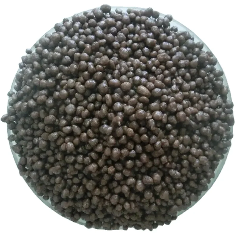 brown granular phosphate fertilizer Diammonium phosphate DAP 18-46-00 manufacturer in China
