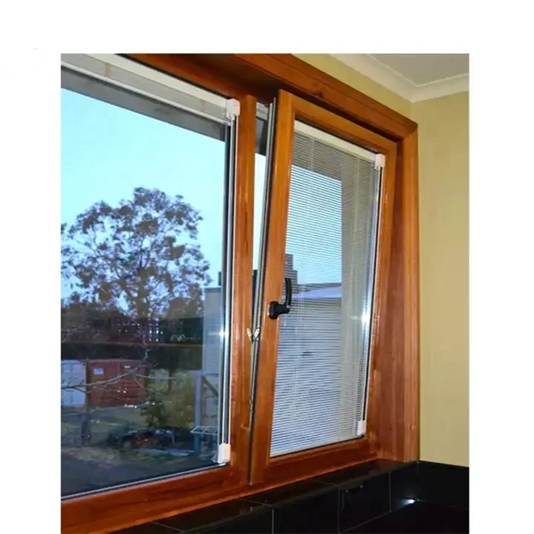 High Standard Good Quality Environmental Friendly german tilt and turn windows hurricane aluminum casement window Double Glazed