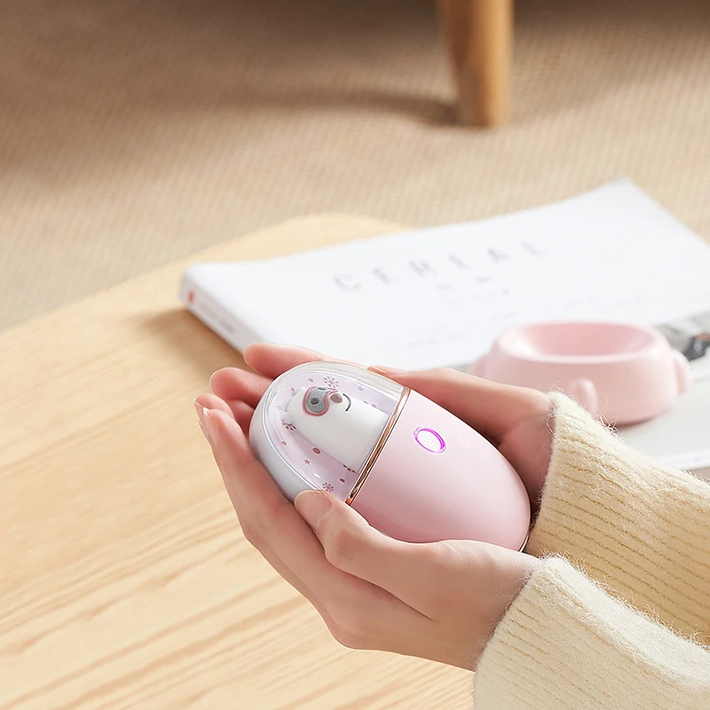 Mini Rechargeable 5200 mah Best Promotional Gift Mobile Heart Hand Warmer Power Bank