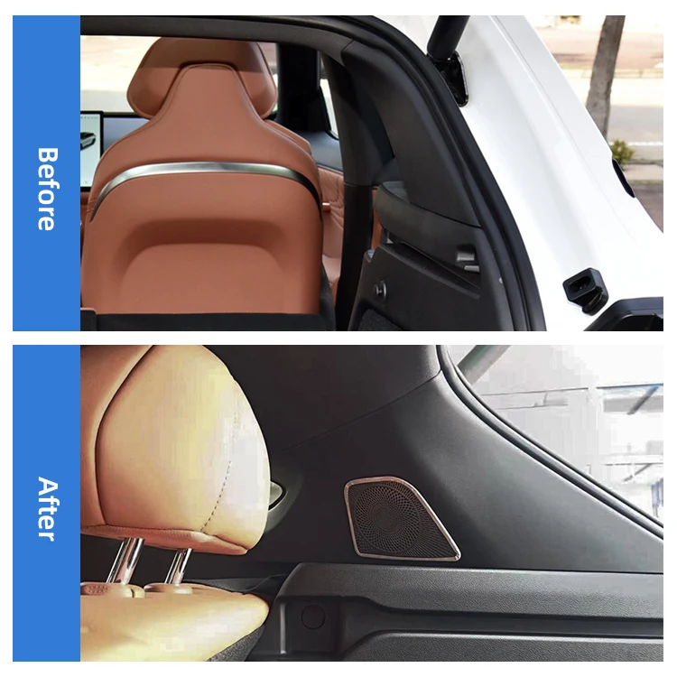 Maremlyn Rear Trunk Speaker Decorative Circle Car Horn Cover Speaker Cover For Changan Shenlan New Energy Vehicle