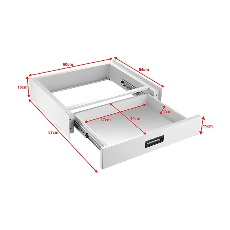 Powder Coating Finish Under Washing Machine Cabinet Base Storage Cabinet Shelf Frame Rack With Drawer