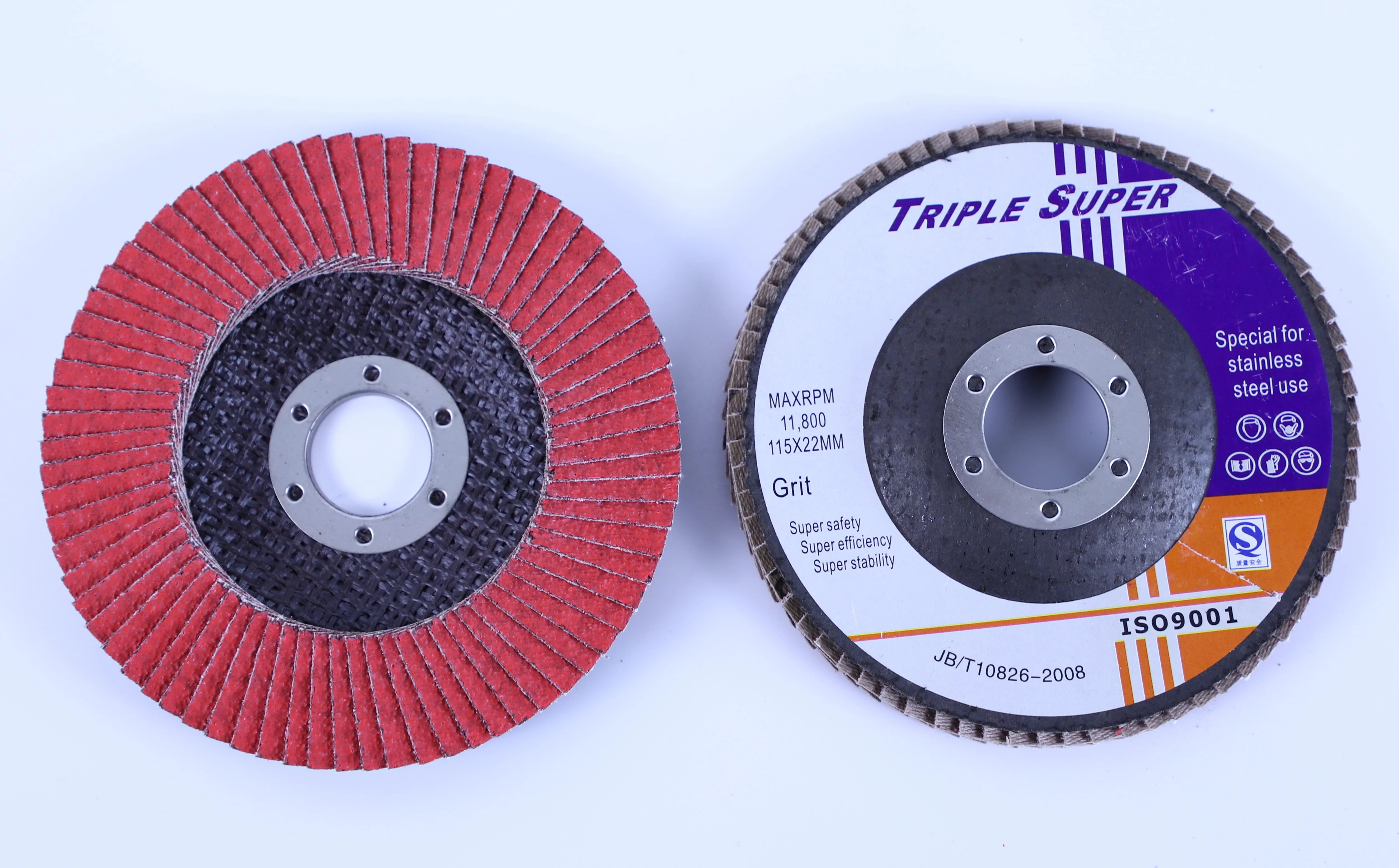 factory directly sale Ceramic flap disc Disco flap  for polishing VSM ceramic high quality