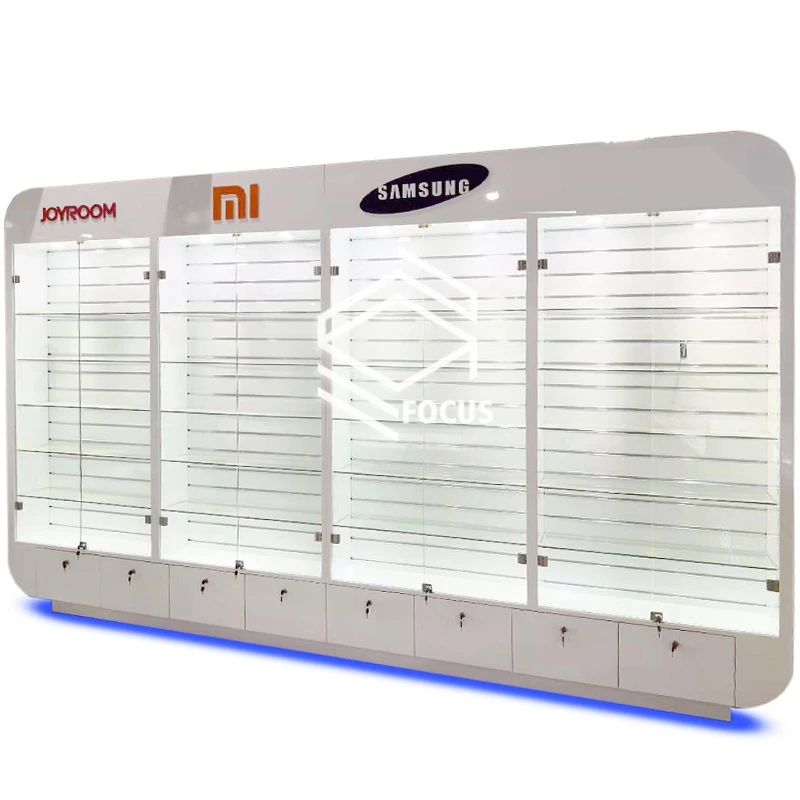 Cell Phone Accessory Wall Standing Display Shelf cell phone accessories display Shop Fitting Display