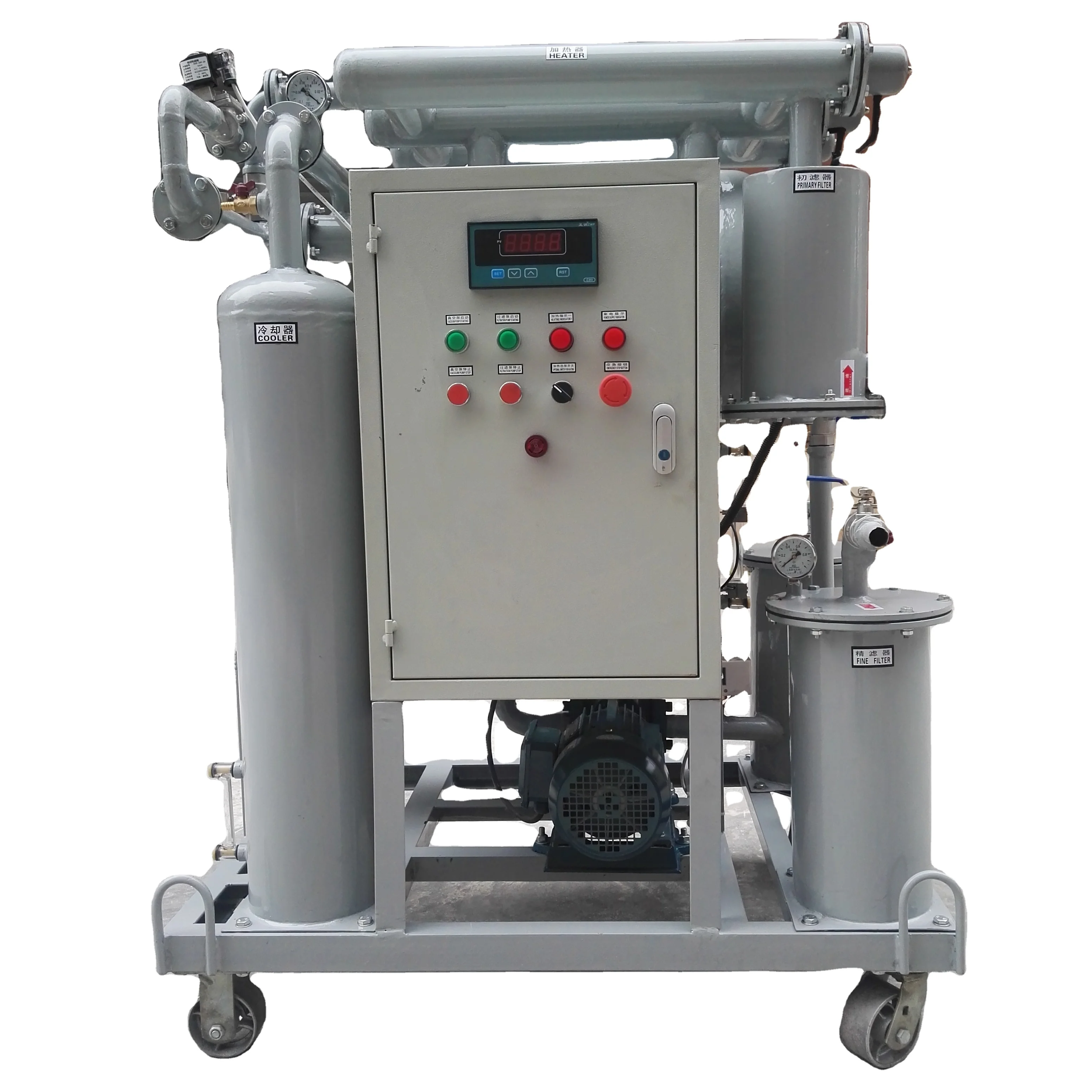 Vacuum Single Stage Transformer Oil Filtration Machine