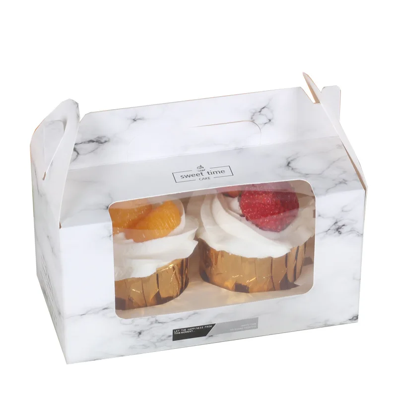 cardboard boxes for cupcakes kraft paper cupcake box transparent cupcake boxes with ribbon