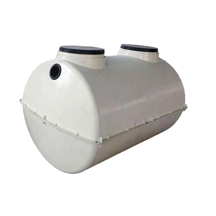 Household Sewage Water Treatment Plant Prefabricated Three-compartment Frp Septic Tank