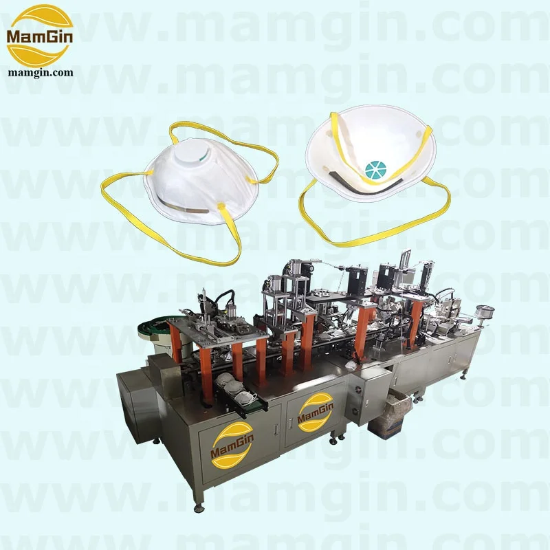 One Step FFP1 FFP2 Cup Face Mask Respirator Making Machine