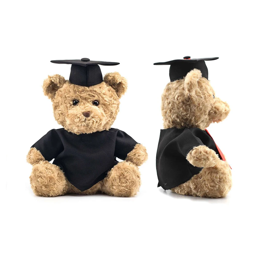 Make Your Own Plush Toy for Kids Custom Plush Toys China Custom OEM ODM Custom Stuffed Animal Gift Graduation Bear Logo