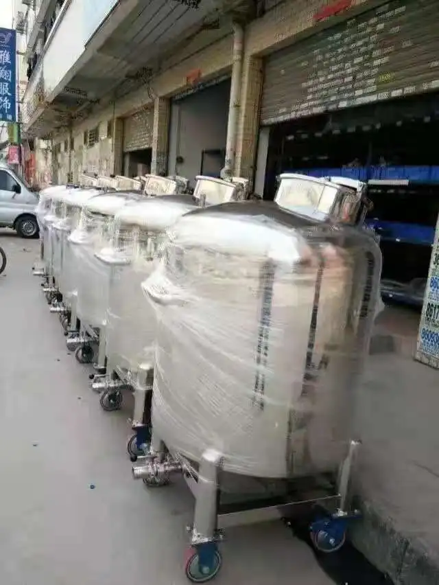 50L 100L 200L 300L 500L 1000L 5000L stainless steel sealed storage tank for cosmetics