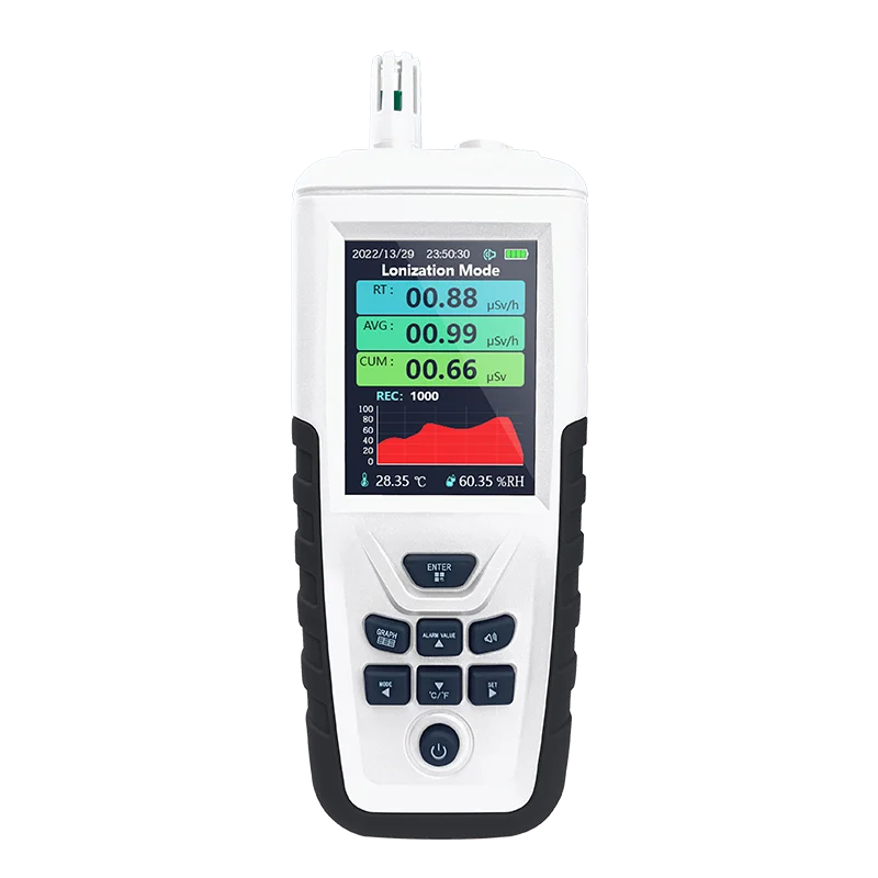 TC8500 Nuclear Radiation Detector Marble Detectors Beta Gamma X-ray Tester Geiger Counter
