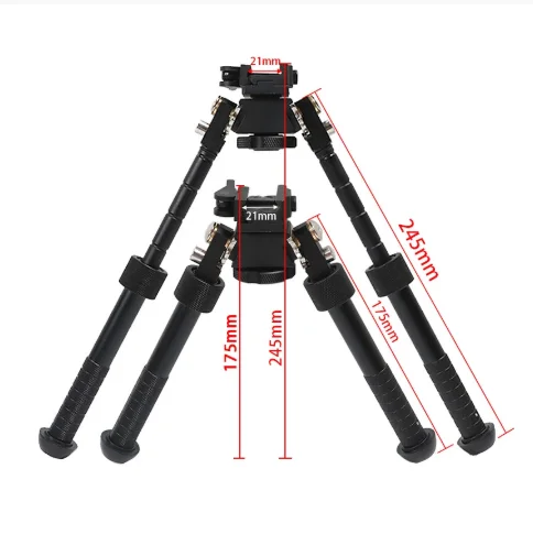 V8Tactical винтовка Bipod 360 Вращающийся Кронштейн полностью металлический 20 мм рельсовый кронштейн снайперский Телескопический Охота Стрельба