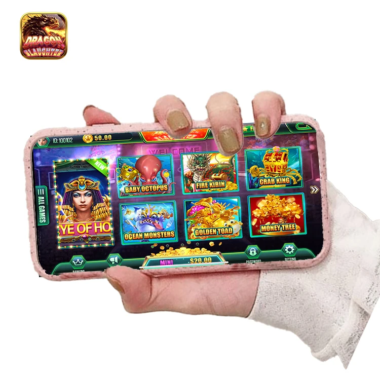 2022 NEW touch screen game software for ocean monster shooting fish table game for hot selling