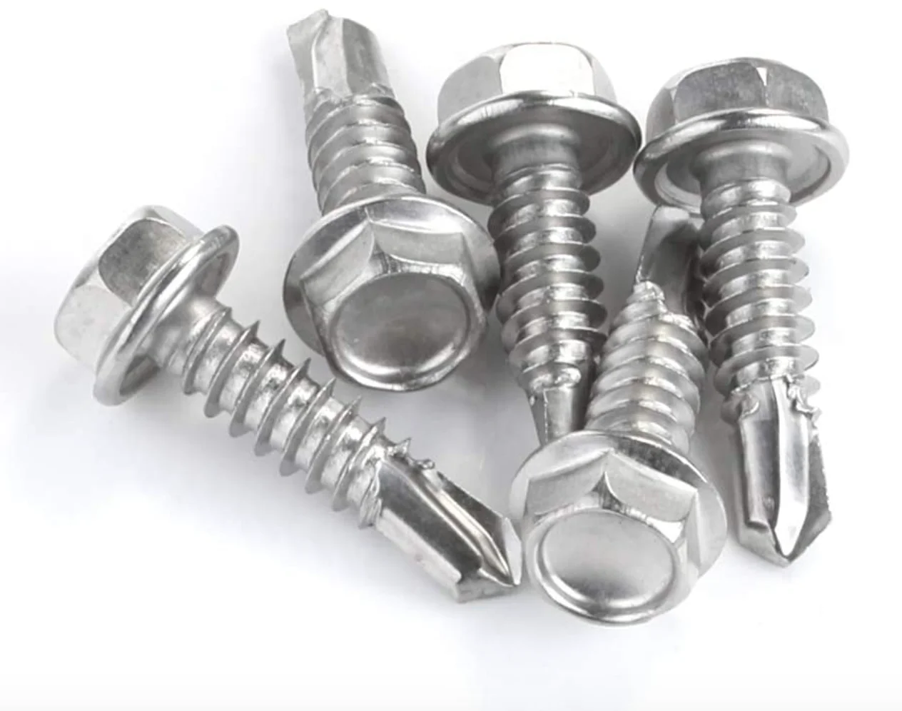 High Quality Hex Head Light Section Tek Screw Self Drilling with Good Quality