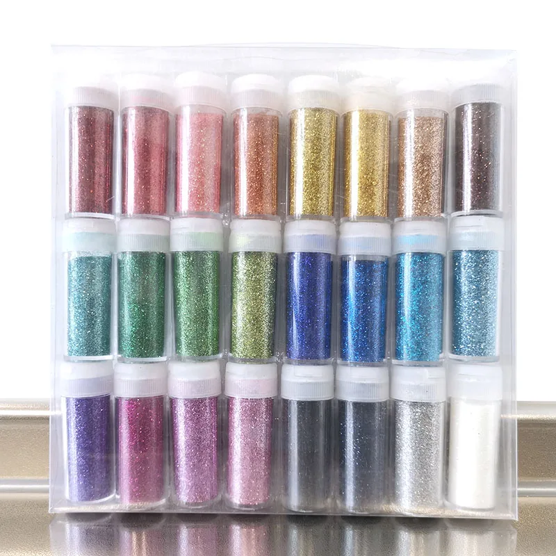 Factory Supply Colorful Wholesale Price Glitter Powder For Crafts Glitter Nail Glitters