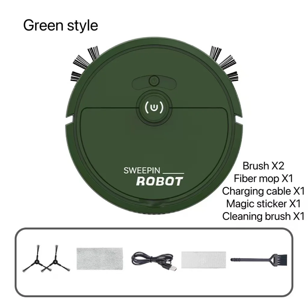 fully automatic household mini cleaning machine, intelligent sweeping, suction and mopping three in one vacuum cleaner