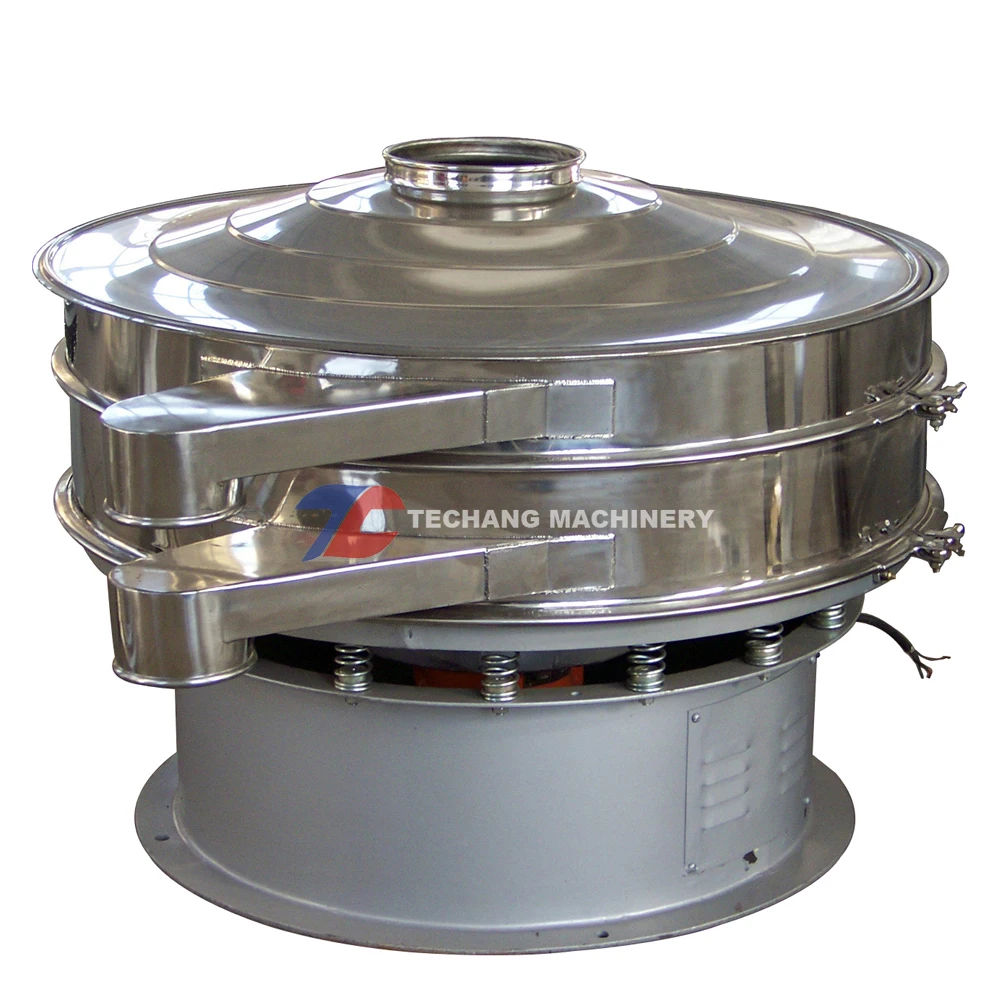 Automatic Shaker Screen Compost Grading Sieve Vibrating Separator Machine Manufacturer