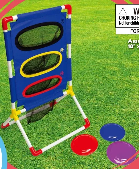 
Indoor Outdoor Anywhere flying disc toss game 