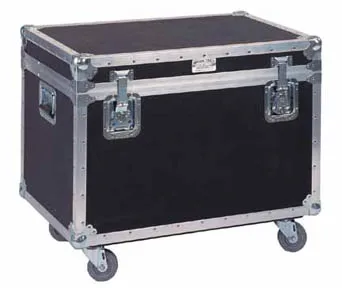 China professional aluminum black dj controller flight case with wheels for pioneer dj