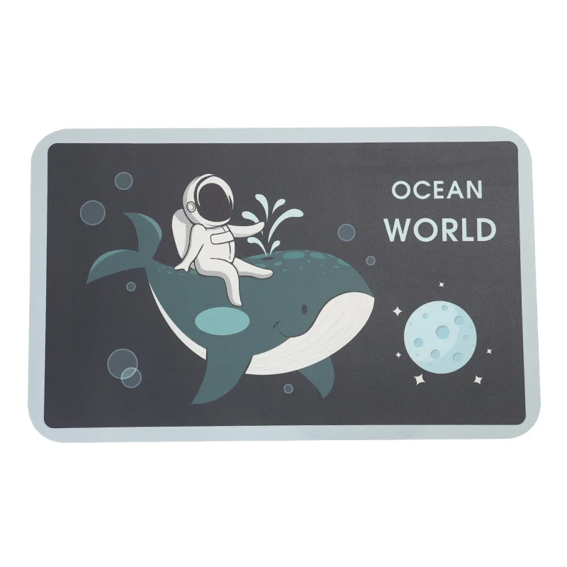 2024 New Trending Wholesale Bathroom Mat For The Floor Rectangle Diatom Mud Cushion Floor Mat For Kitchen With Good Price