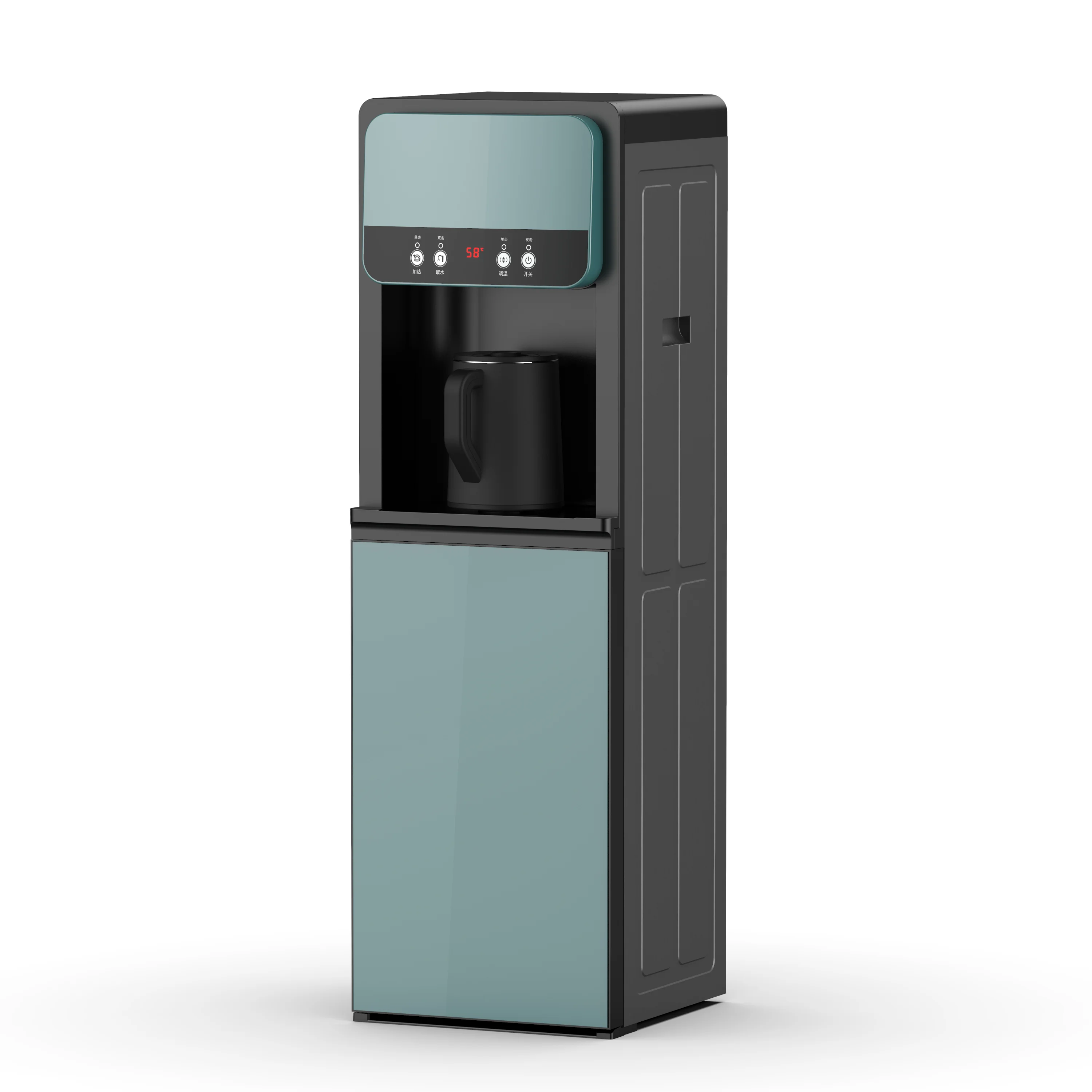 Remote Control Multi Function Vertical Drinking Cold Hot Tea Bar Machine Smart Electric Kettle Tea Bar Water Dispenser