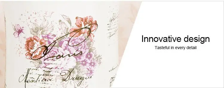 Hot sale hand painting Design accessories colorful bathroom accessory sets